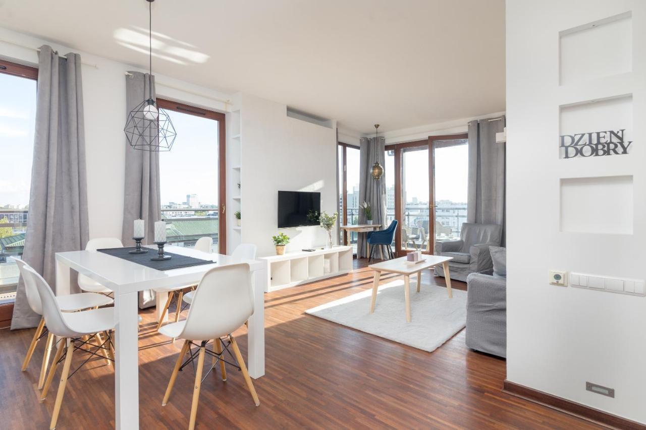 Mokotow Premium Apartment With Terrace وارسو المظهر الخارجي الصورة