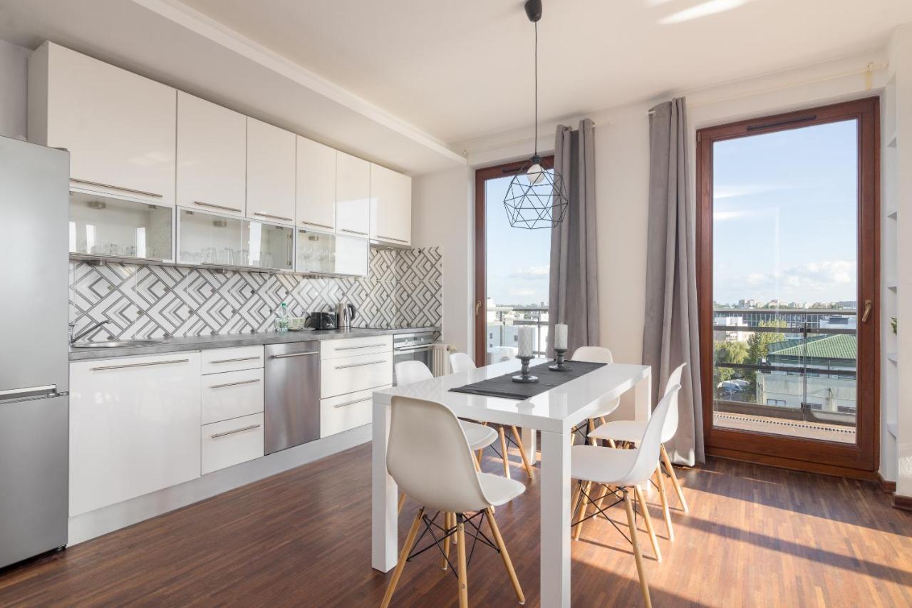 Mokotow Premium Apartment With Terrace وارسو المظهر الخارجي الصورة